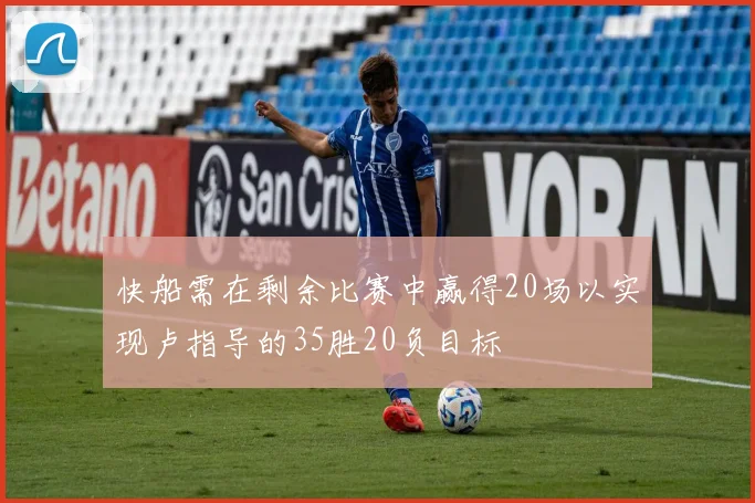 快船需在剩余比赛中赢得20场以实现卢指导的35胜20负目标